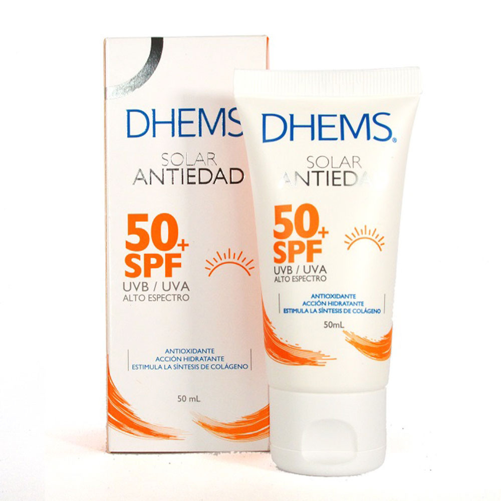 CREMA FACIAL DHEMS SOLAR ANTIEDAD 50+ 50 ML - 2