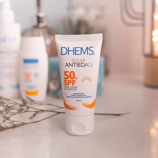 CREMA FACIAL DHEMS SOLAR ANTIEDAD 50+ 50 ML - 3