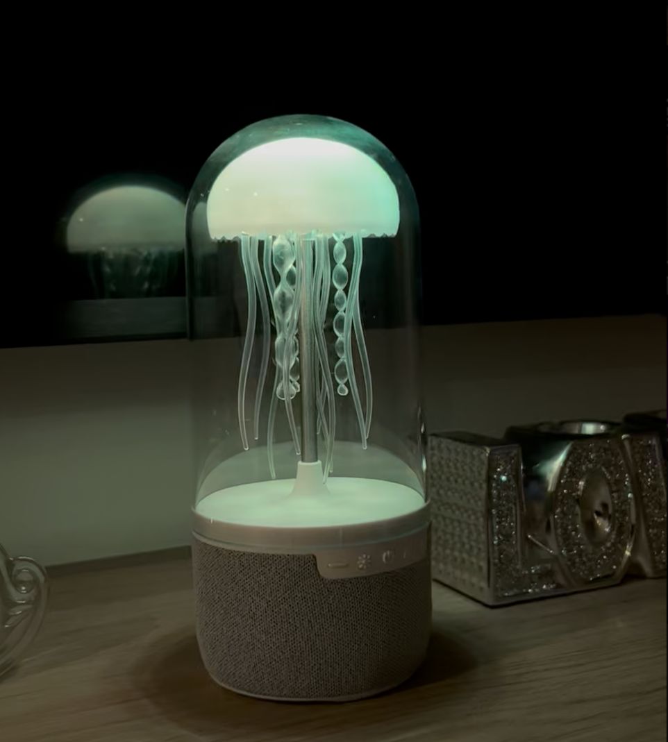 LAMPARA DE MEDUSA CON PARLANTE BLUETOOTH - 2