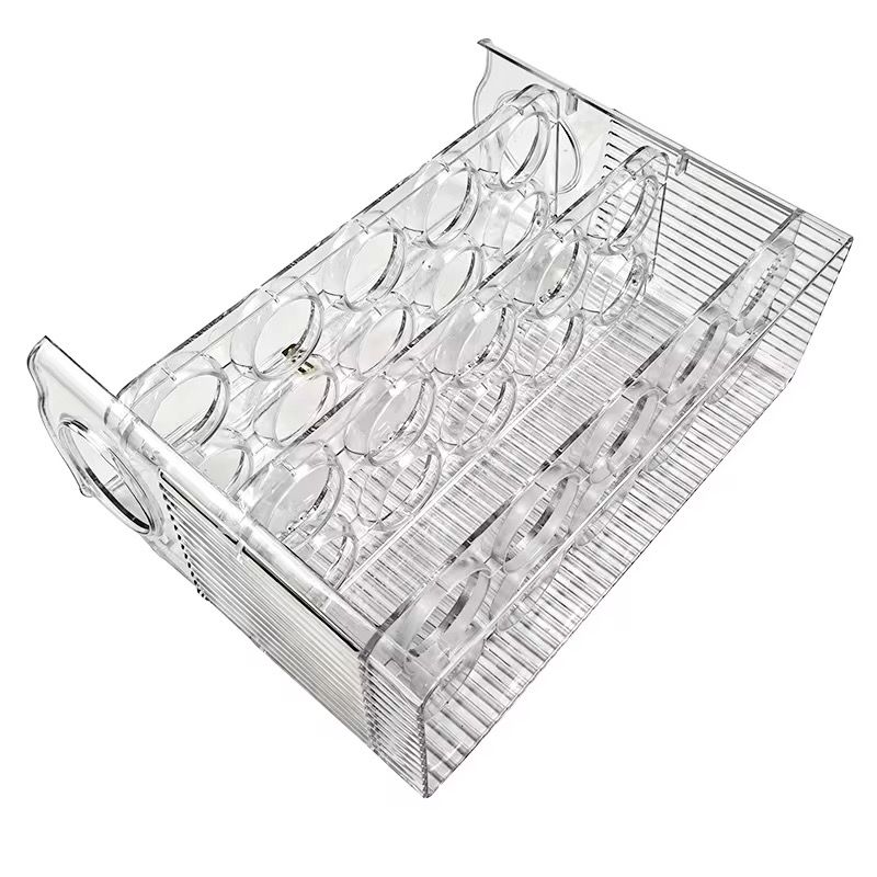 ORGANIZADOR ACRILICO PARA HUEVOS DE 3 NIVELES - 5