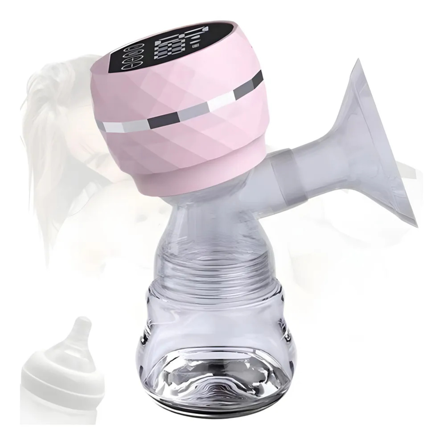 EXTRACTOR DE LECHE MATERNA ELECTRICO 2 EN 1 - 2