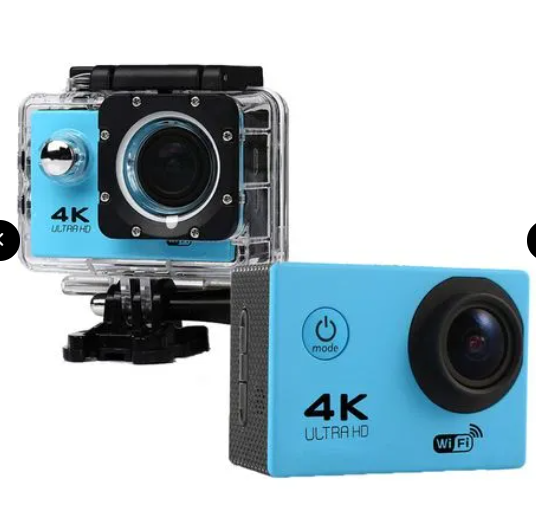 CÁMARA DE ACCIÓN 4K ULTRA HD SUMERGIBLE | DEPORTIVA TIPO GO PRO CON ACCESORIOS - 2