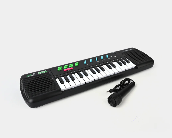 MINI PIANO ELECTRONICO PARA NIÑOS 31 TECLAS CON MICROFONO - 4