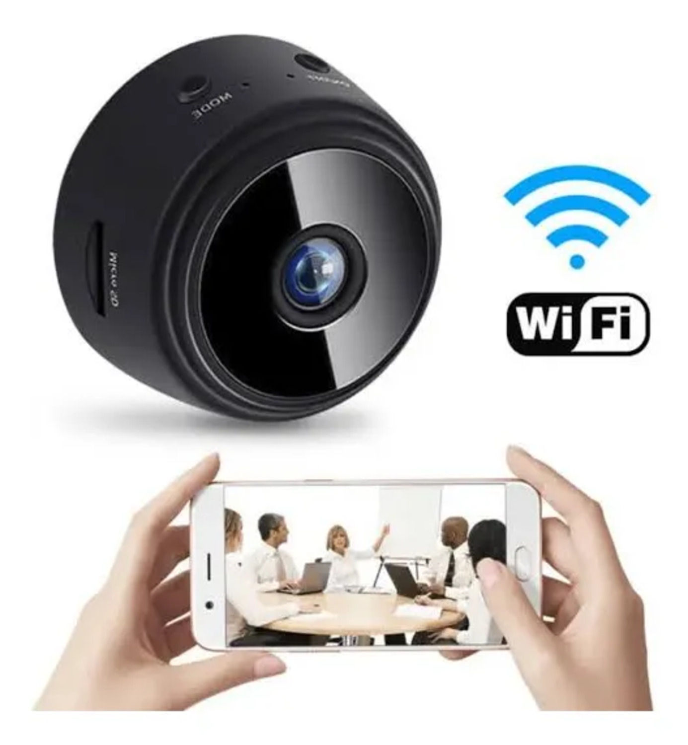 MINI CÁMARA ESPÍA WIFI A9 VISION NOCTURNA - 5