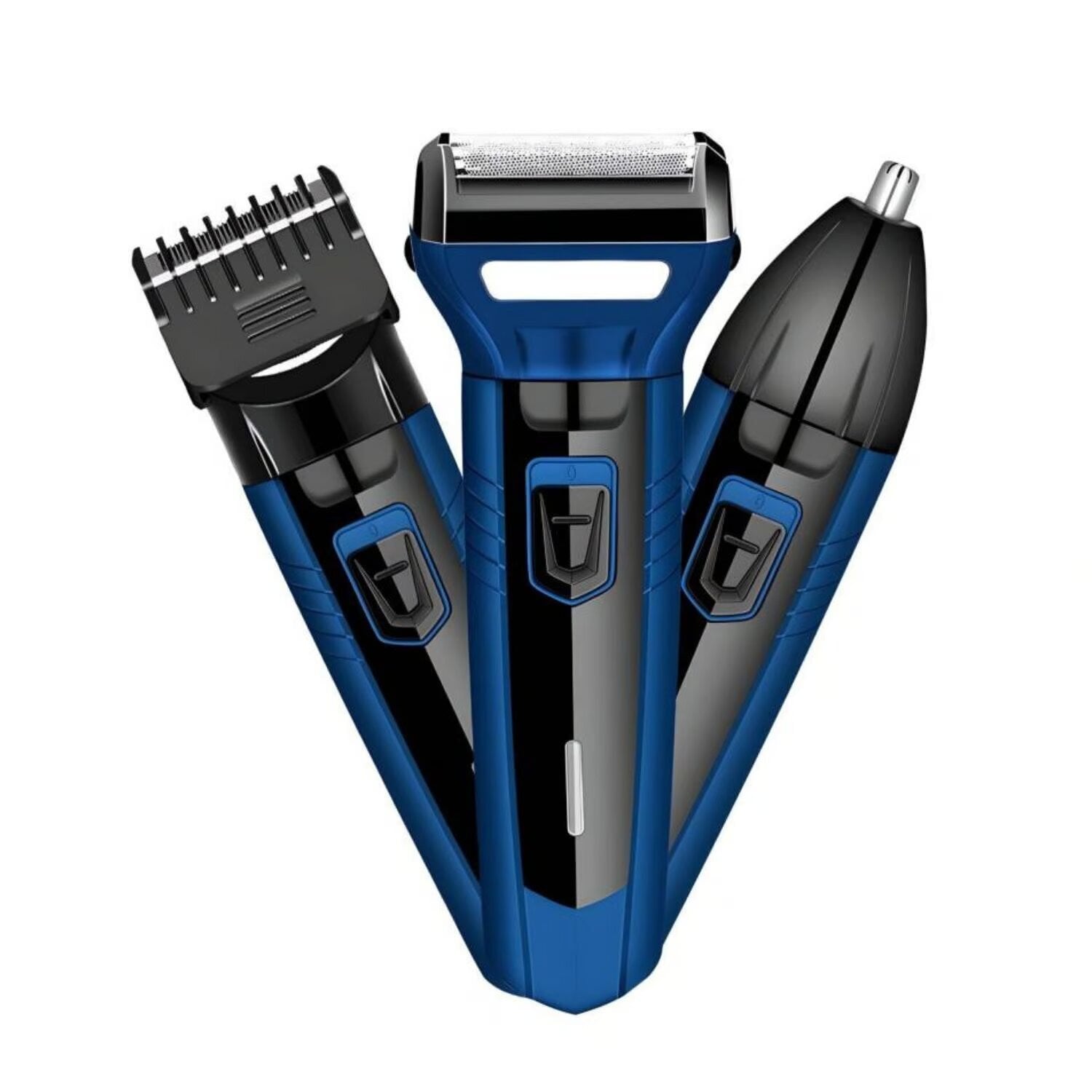 CORTADOR DE CABELLO Y AFEITADOR SONAR HAIR CLIPPER 3EN1 NEGRO - 2