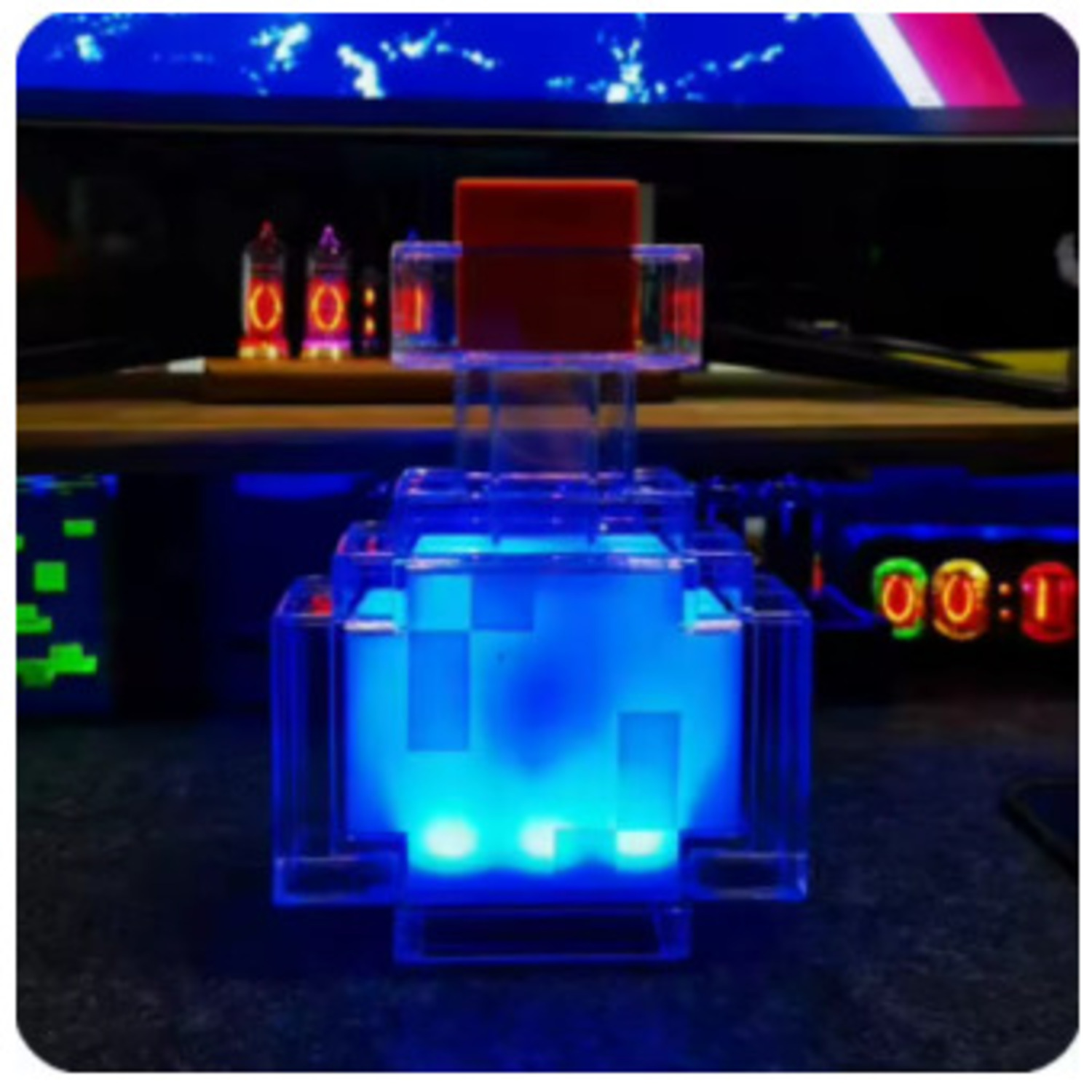 LÁMPARA DE NOCHE LED DE POCIÓN DE MINECRAFT - 7
