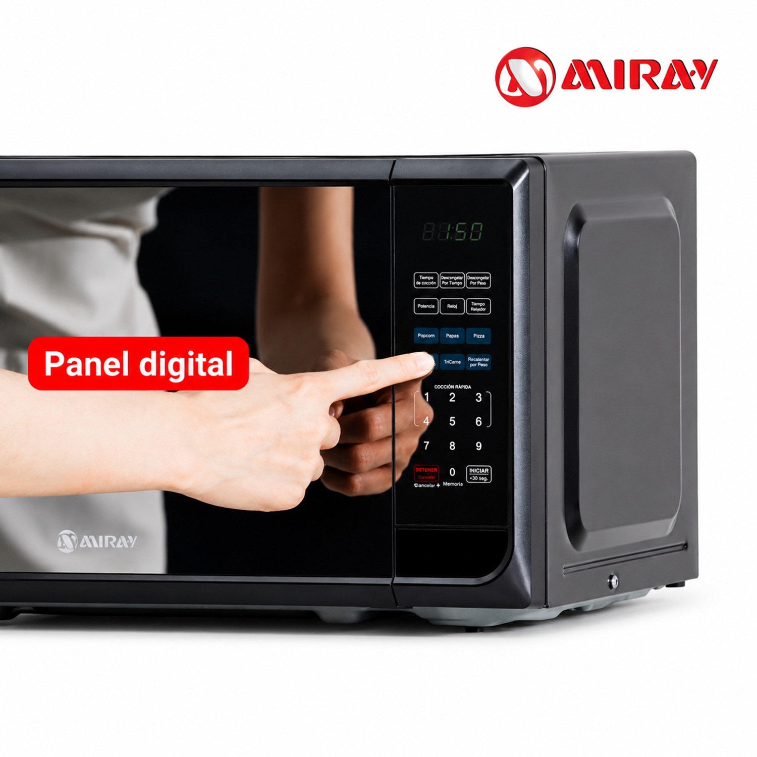 HORNO MICROONDAS MIRAY HMM-205N 20 L - 2