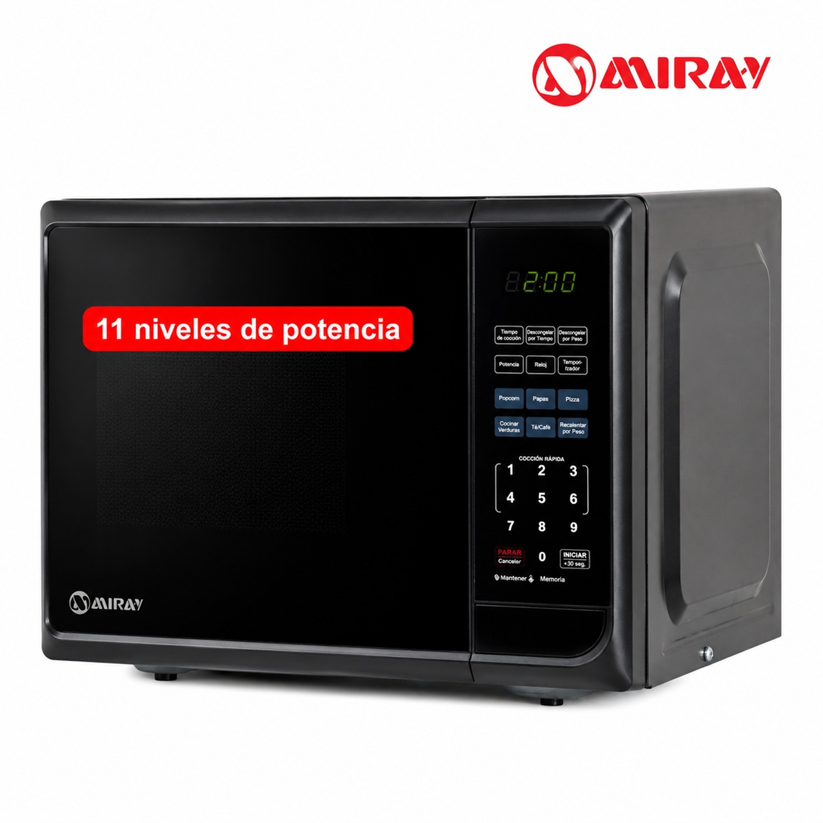 HORNO MICROONDAS MIRAY HMM-205N 20 L - 5