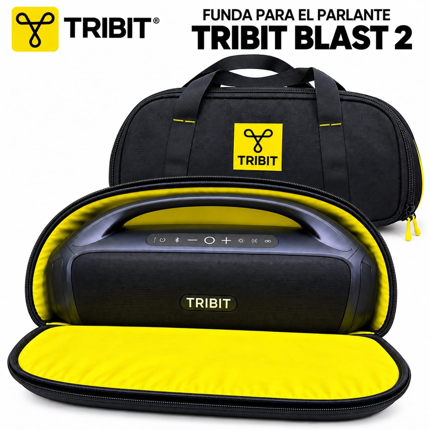 FUNDA PROTECTORA PARA PARLANTE TRIBIT BLAST 2 - 1