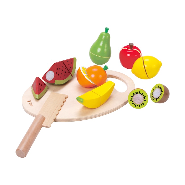 CUTTING FRUIT, FRUTA PARA CORTAR DE MADERA, MARCA CLASSIC WORLD - 5