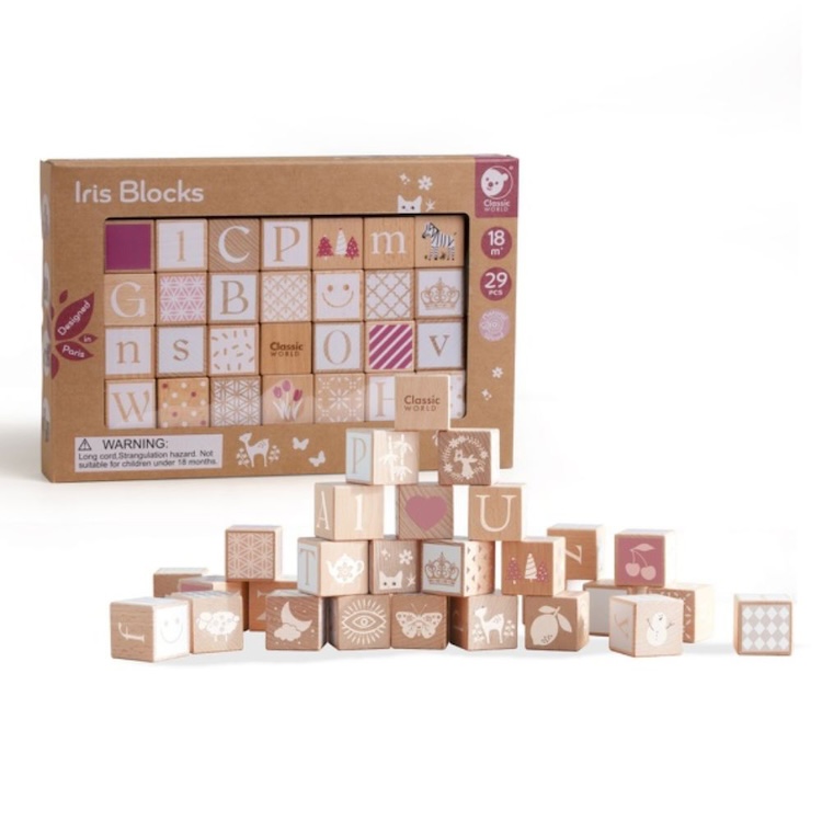 BLOQUES IRIS, IRIS BLOCKS, DE MADERA, CLASSIC WORLD - 3