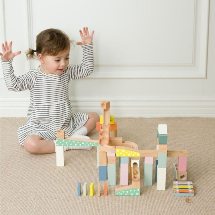BLOQUES DE MÁRMOL, MARBLE BLOCKS, DE MADERA, CLASSIC WORLD - 4