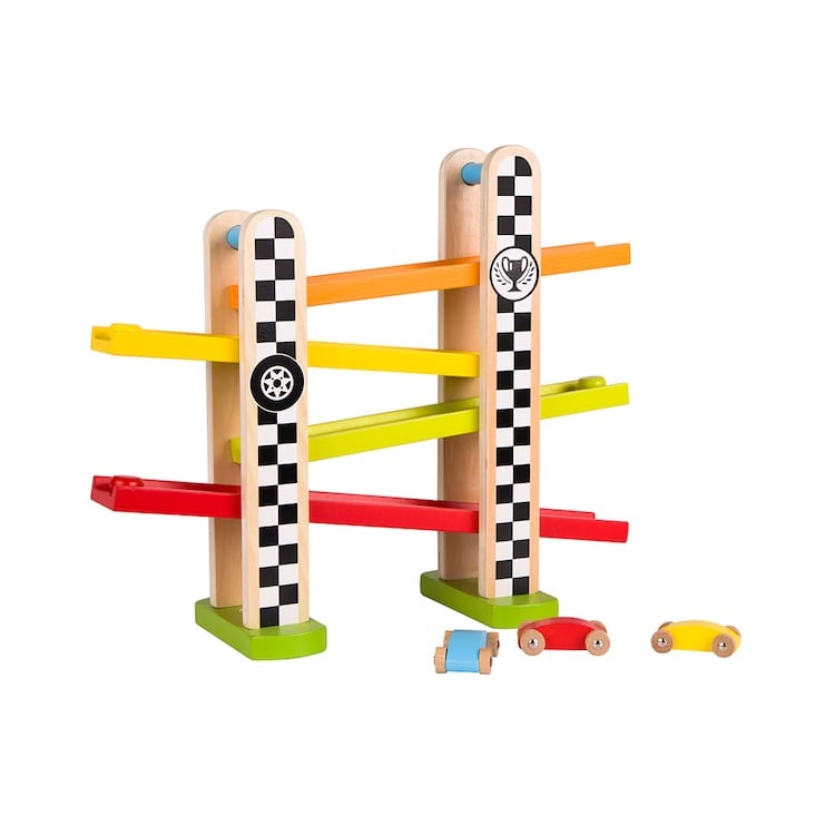 PISTA DE CARRERAS F1, F1 RACING TRACK, DE MADERA, MARCA CLASSIC WORLD - 4