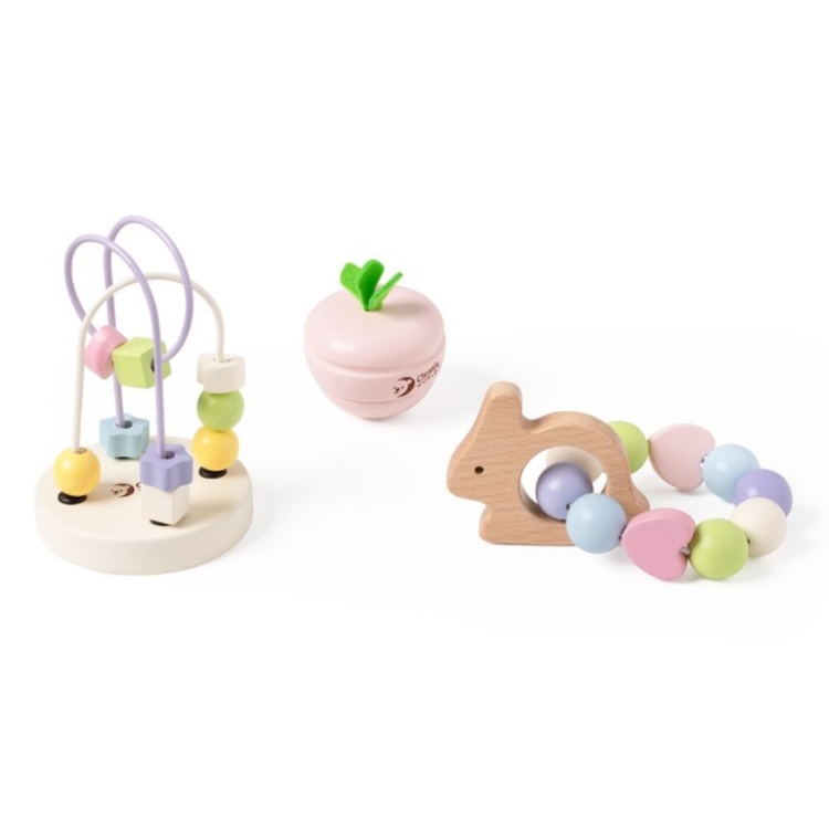SET DE JUEGO PARA BEBÉ MARA, MARA BABY PLAY SET, DE MADERA, CLASSIC WORLD - 3