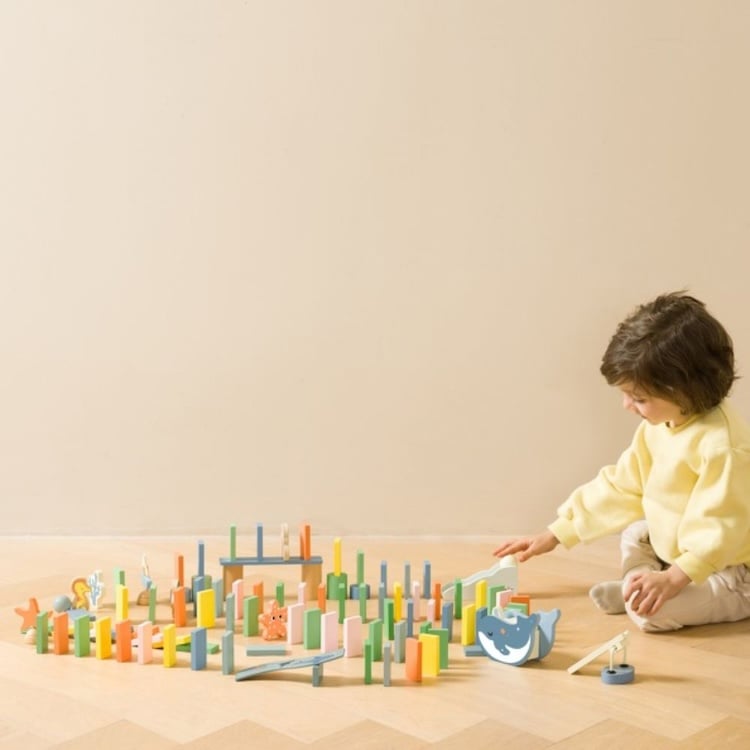 DOMINÓ OCEÁNICO, OCEAN DOMINOES, DE MADERA, CLASSIC WORLD - 2