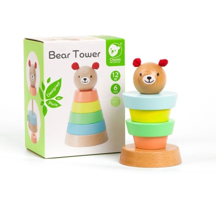 TORRE DEL OSO, BEAR TOWER, DE MADERA, CLASSIC WORLD - 2
