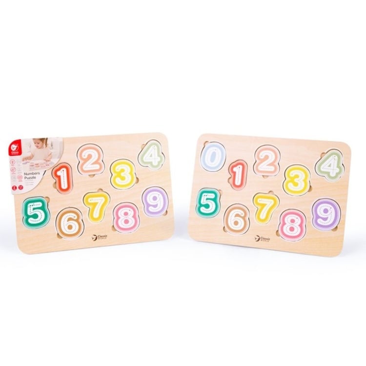 PUZZLE DE NUMEROS, NUMBER PUZZLE, DE MADERA, CLASSIC WORLD - 2
