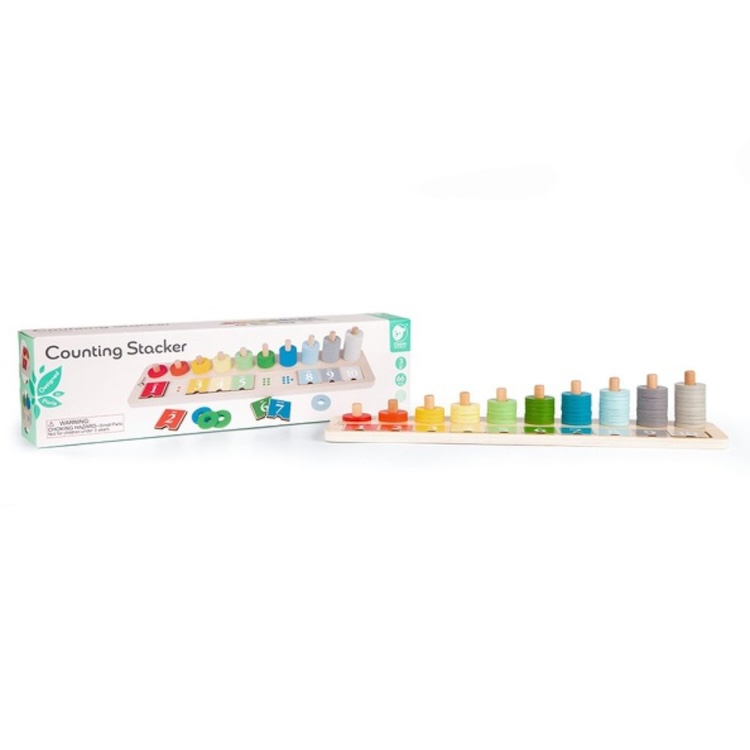 APILADOR CONTADOR, COUNTING STACKER, DE MADERA, CLASSIC WORLD - 2