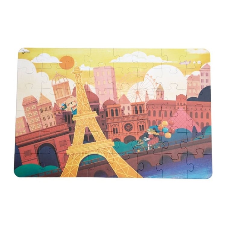 ROMPECABEZAS COCO EN FRANCIA, COCO IN FRANCE PUZZLE, DE CARTÓN GRUESO, CLASSIC WORLD - 5