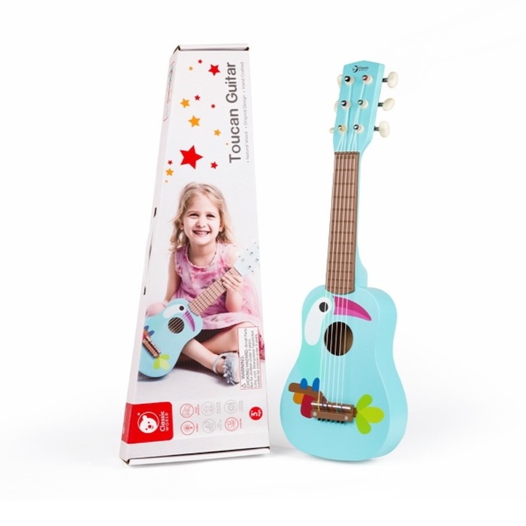 GUITARRA TUCÁN, TOUCAN GUITAR, DE MADERA, CLASSIC WORLD - 5