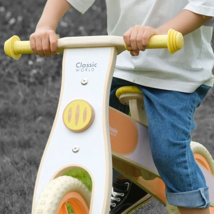 BICLETA EQUILIBRIO CLASSIC WORLD BALANCE BIKE MADERA - 2