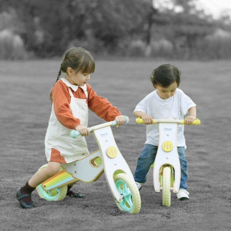 BICLETA EQUILIBRIO CLASSIC WORLD BALANCE BIKE MADERA - 5