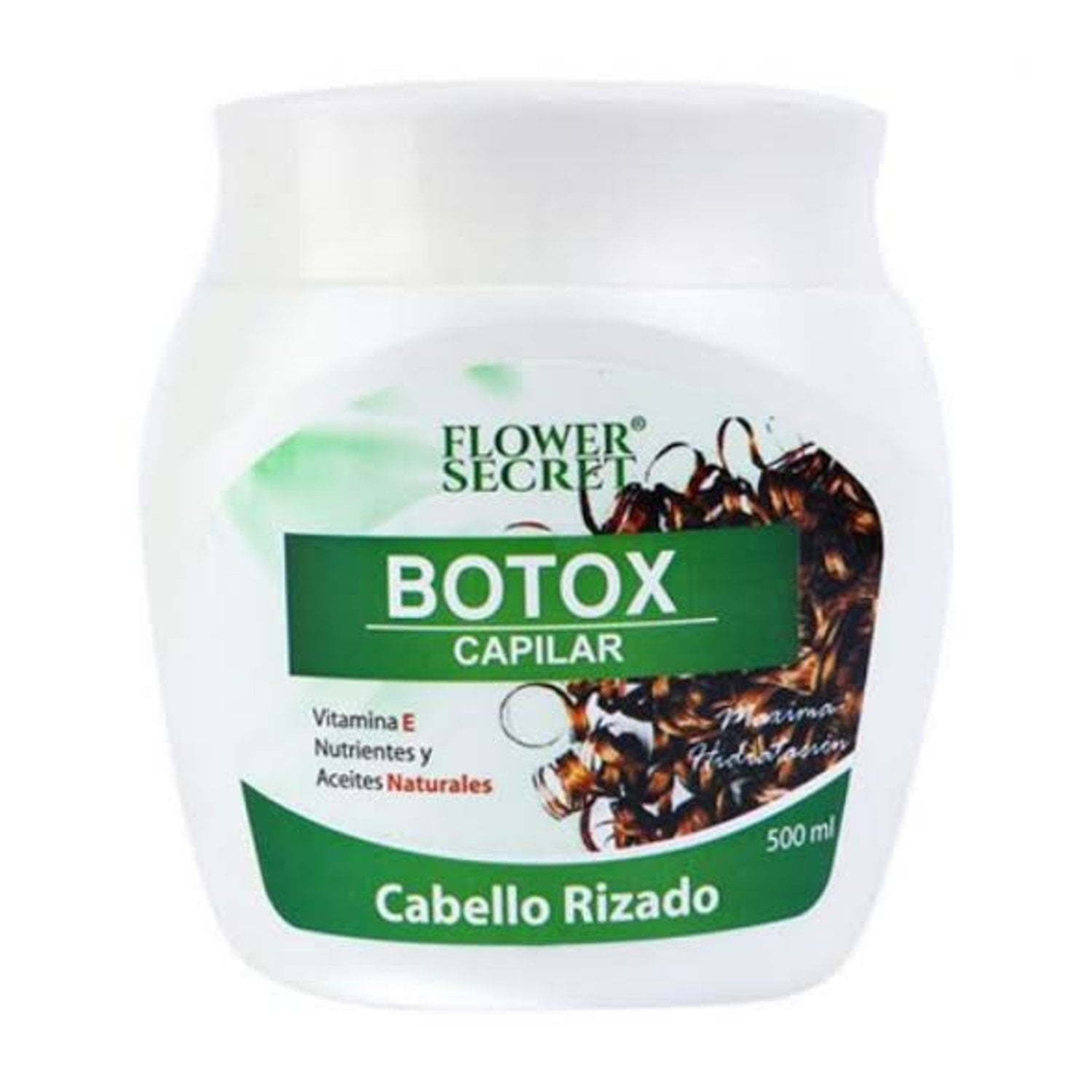 BOTOX CAPILAR CABELLO RIZADO 500ML - FLOWER SECRET - 1
