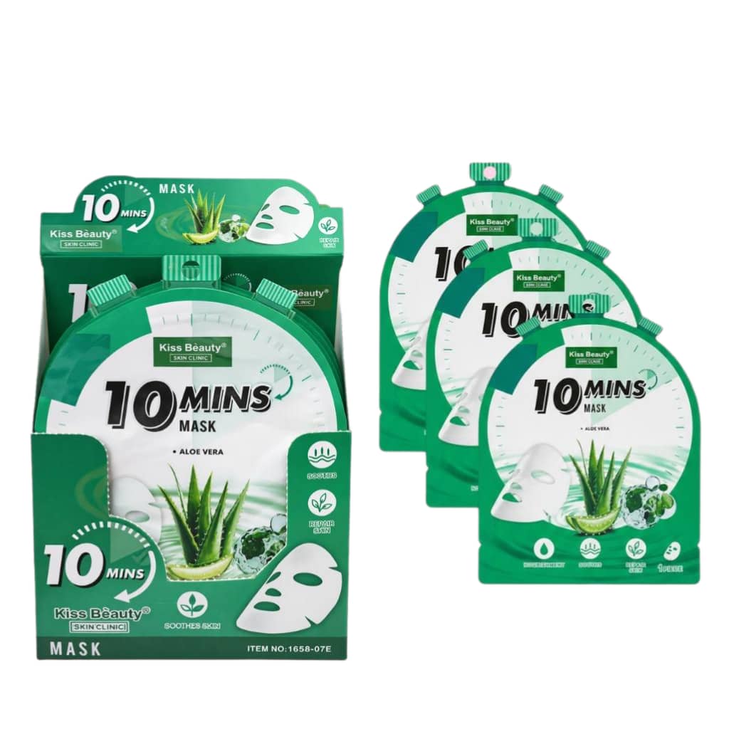 PACK 12 UND DE MASCARILLA FACIAL ALOE VERA - 1