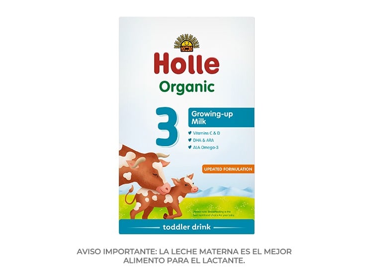 ALIMENTO LÁCTEO POLVO HOLLE BABY FOOD CAJA 0.5 KG ORGÁNICO DE CONTINUACIÓN NO3 - 1