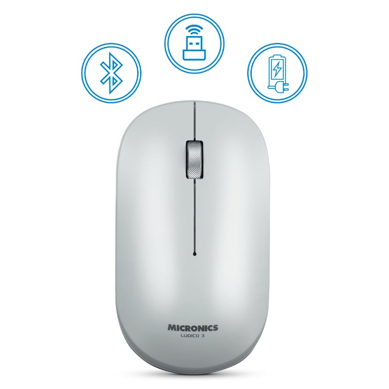 MOUSE MICRONICS LUDICO 3 - MIC M722W-3M - 2