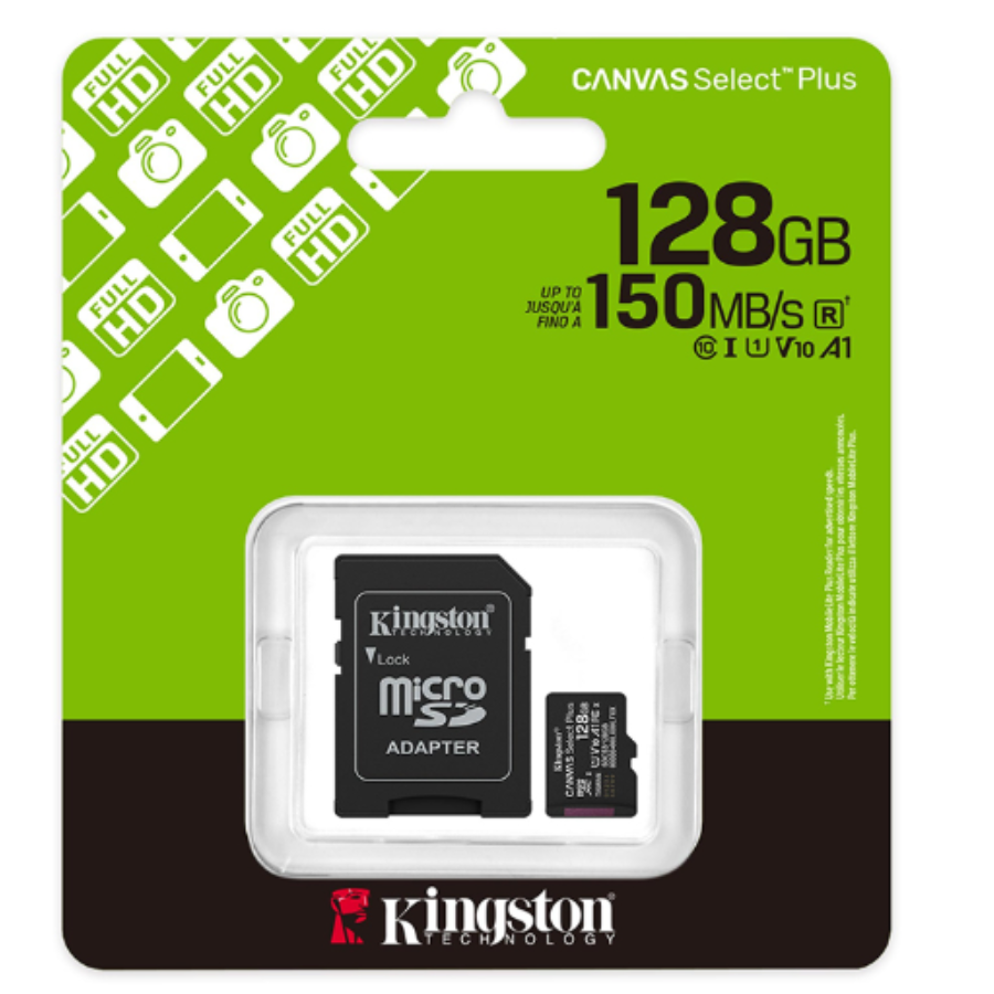 MEMORIA KINGSTON MICRO SD 128 GB 150 MBS - 1