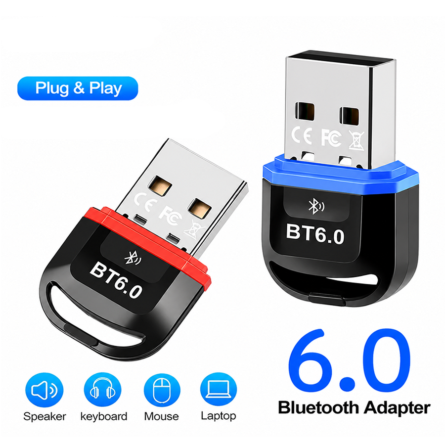 ADAPTADOR PARA PC DONGLE UDB BLUETOOTH 6.0 - 4