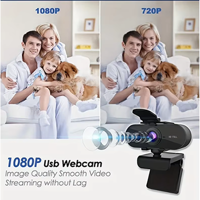 CÁMARA WEB PARA ORDENADOR FULL HD 1080P - 4