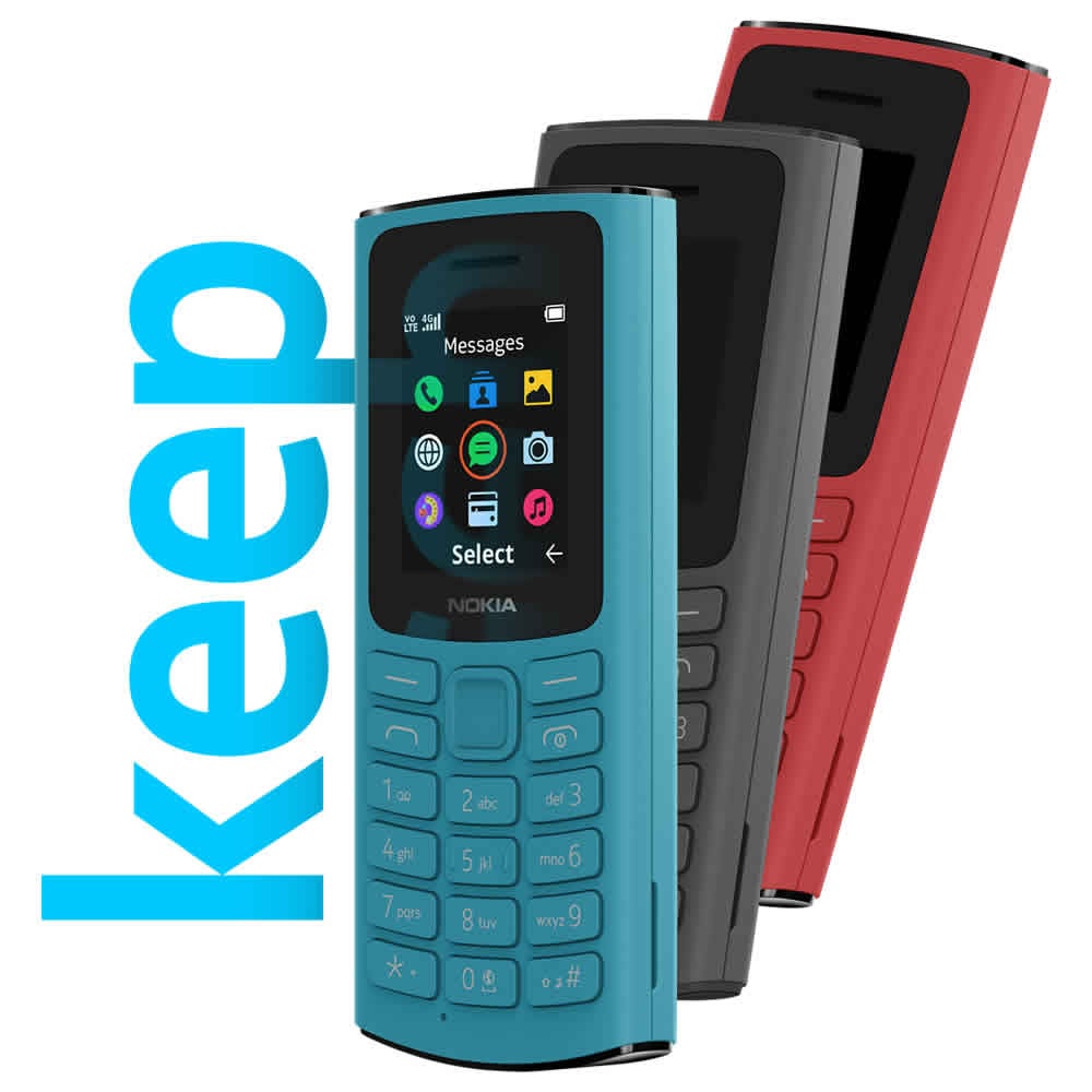 CELULAR NOKIA 105 4G TA-1659DUAL SIM BLUE - 5
