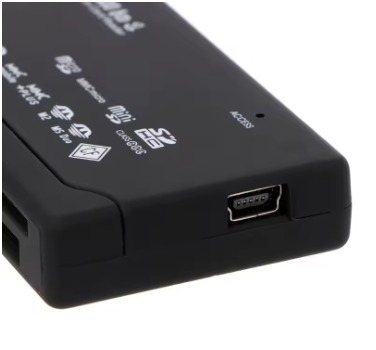 LECTOR DE TARJETAS DE MEMORIA TODO EN UNO PARA USB EXTERNO MINI SDHC M2 MMC XD CF - 2