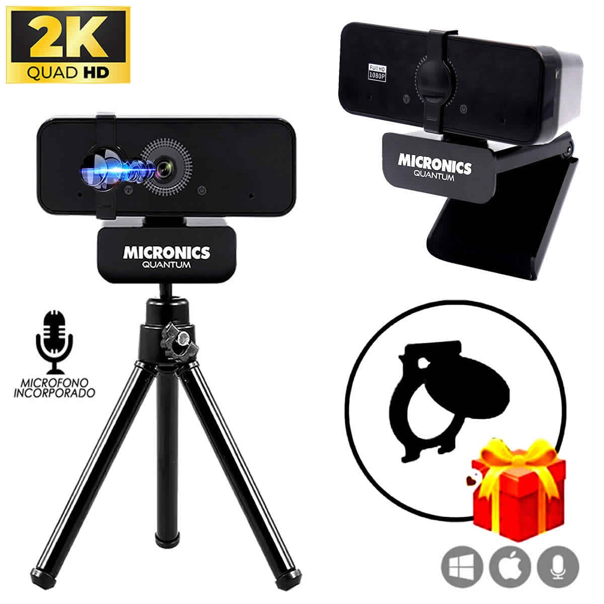 CAMARA WEB MICRONICS 2K QUANTUM - 1