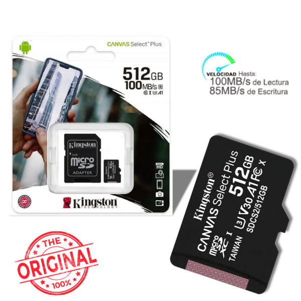 MEMORIA MICRO SD 512GB - 1
