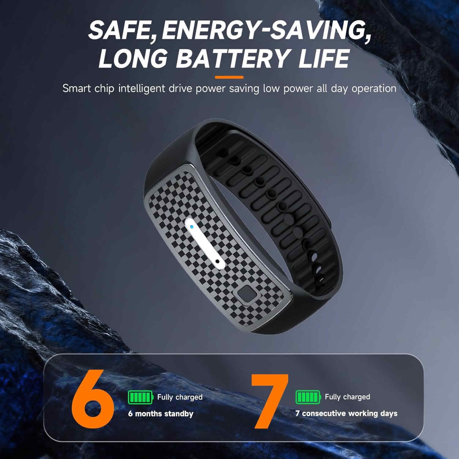 PULSERA  PRÁCTICA ULTRASÓNICA REPELENTES DE MOSQUITOS - 5