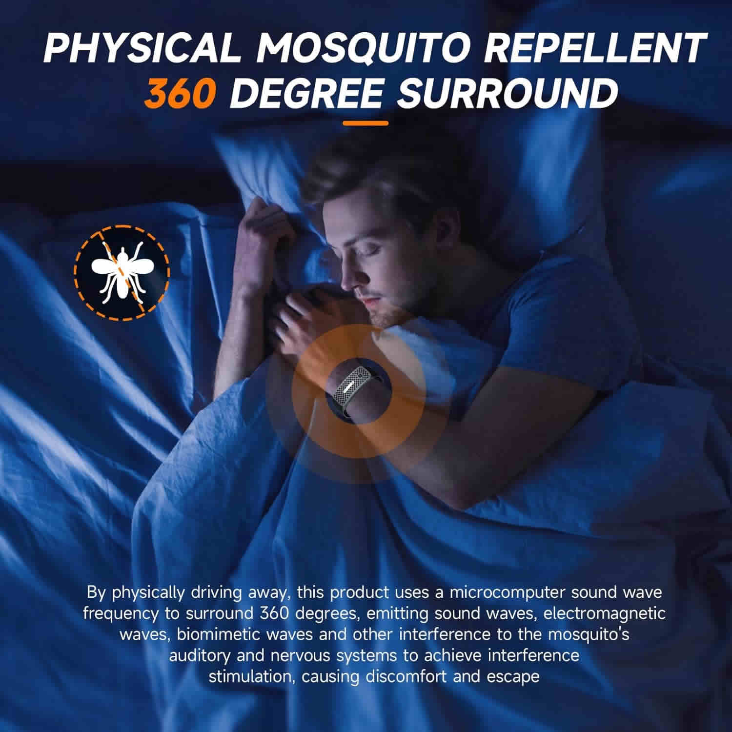 PULSERA  PRÁCTICA ULTRASÓNICA REPELENTES DE MOSQUITOS - 6