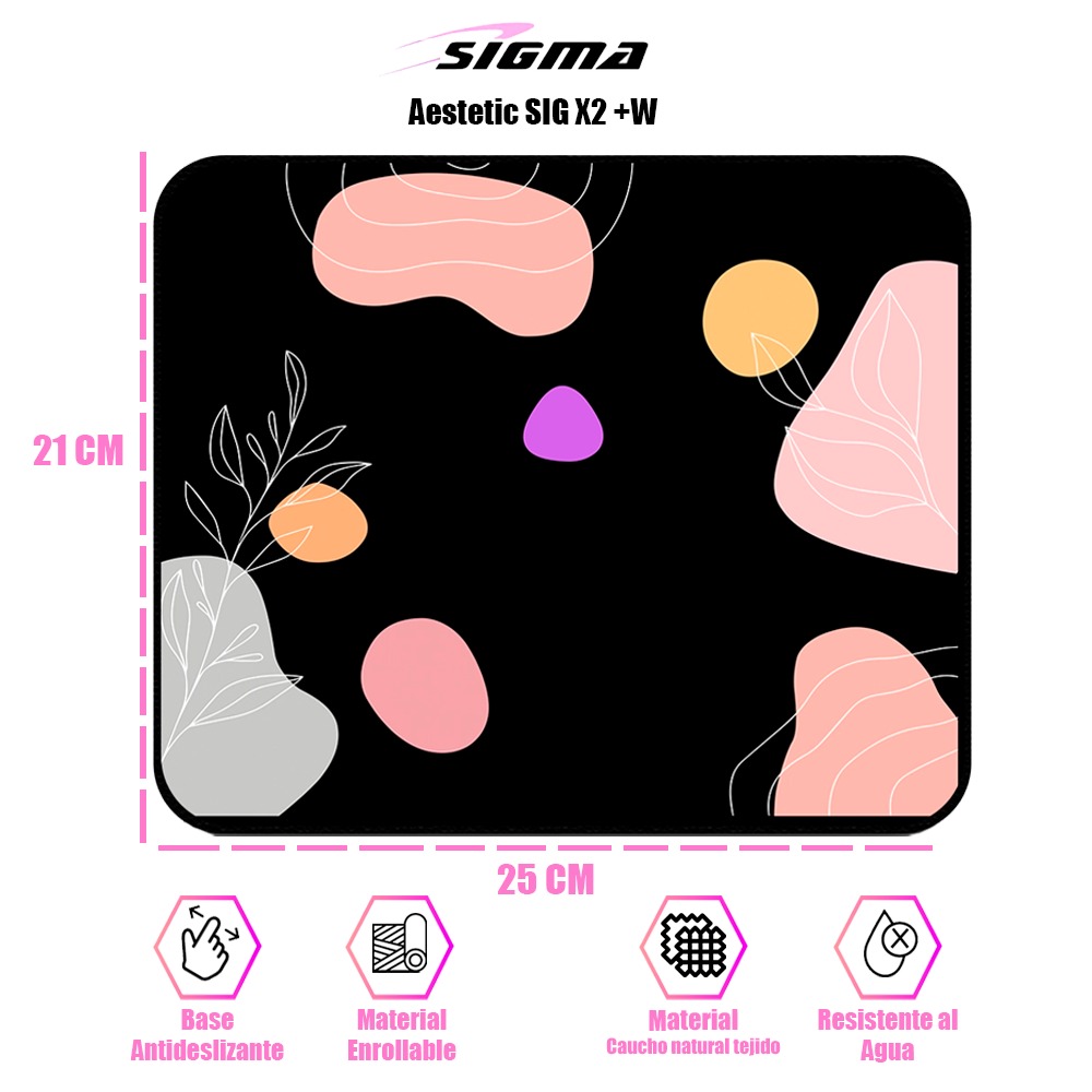 PAD MOUSE AESTETIC - SIG X2+W - 1