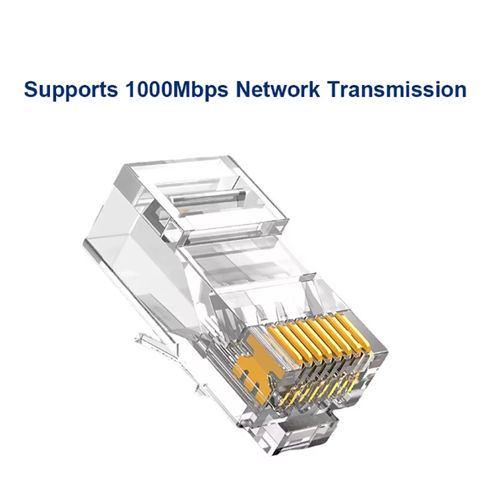 CONECTORES CABLE DE RED RJ45 PACK DE 4 UNIDADES - 3