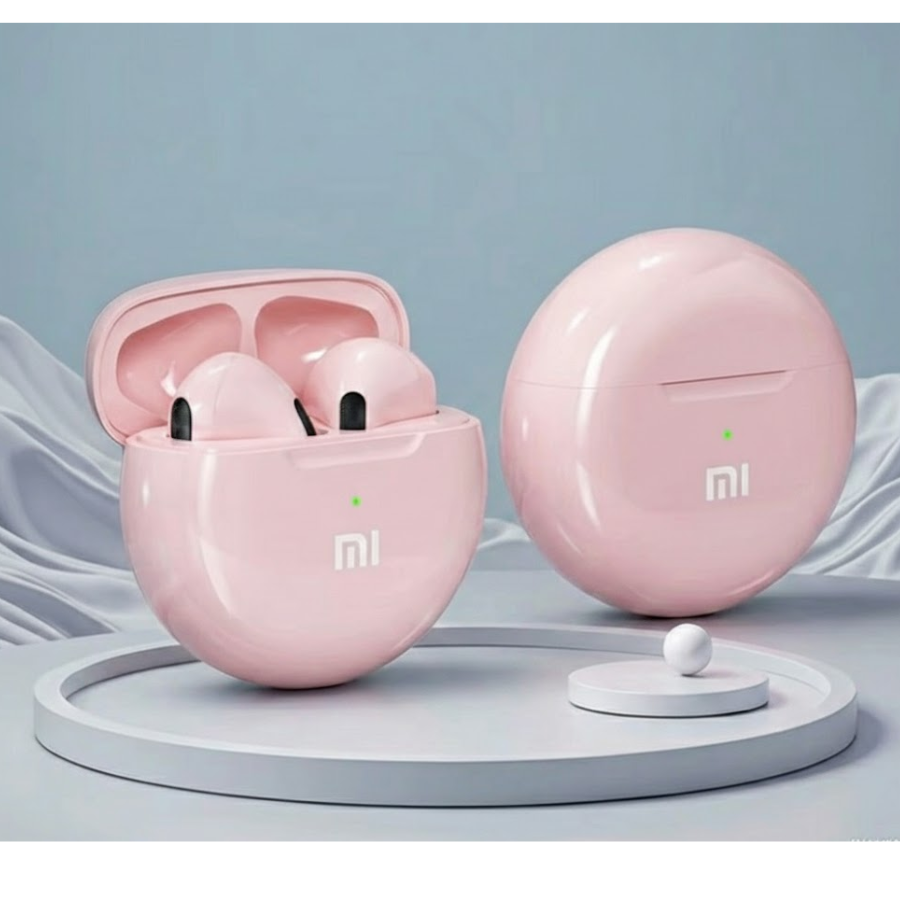 AURICULARES INALÁMBRICOS BLUETOOTH TWS MODELO PRO 6 PINK - 2