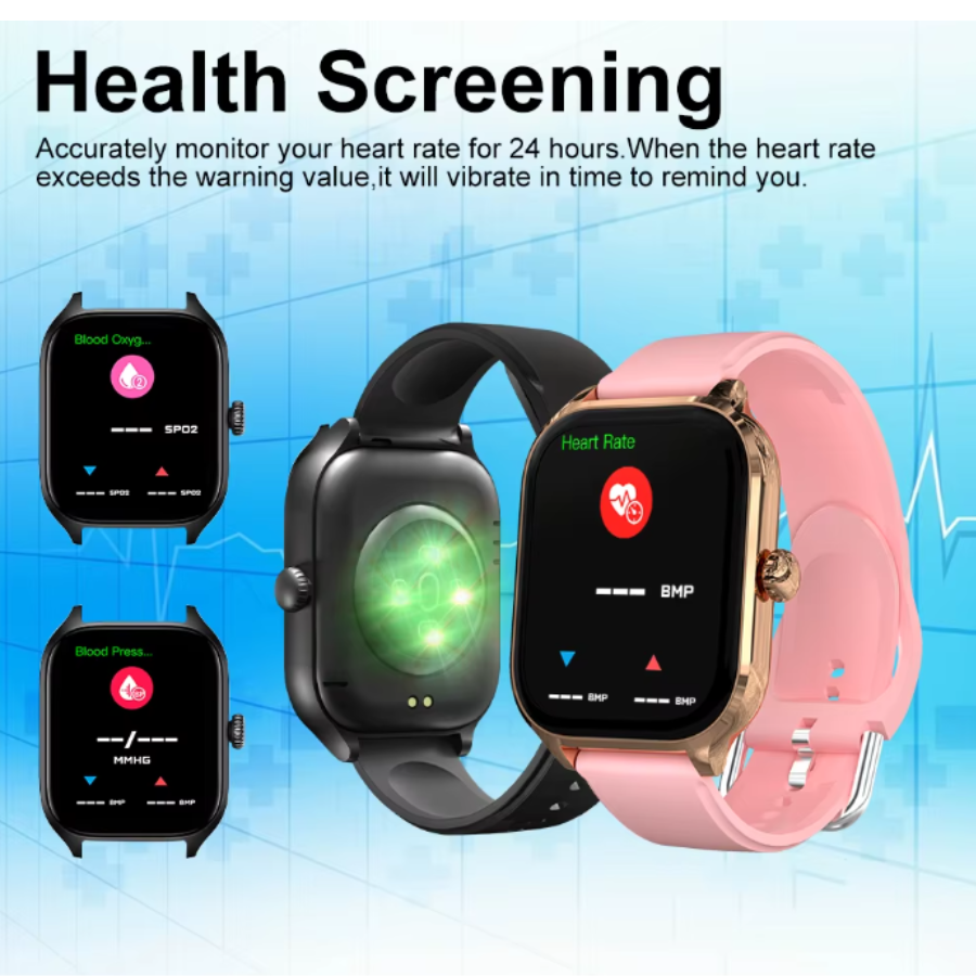 RELOJ INTELIGENTE BLUETOOTH LAXASFIT H6 Pink - 6