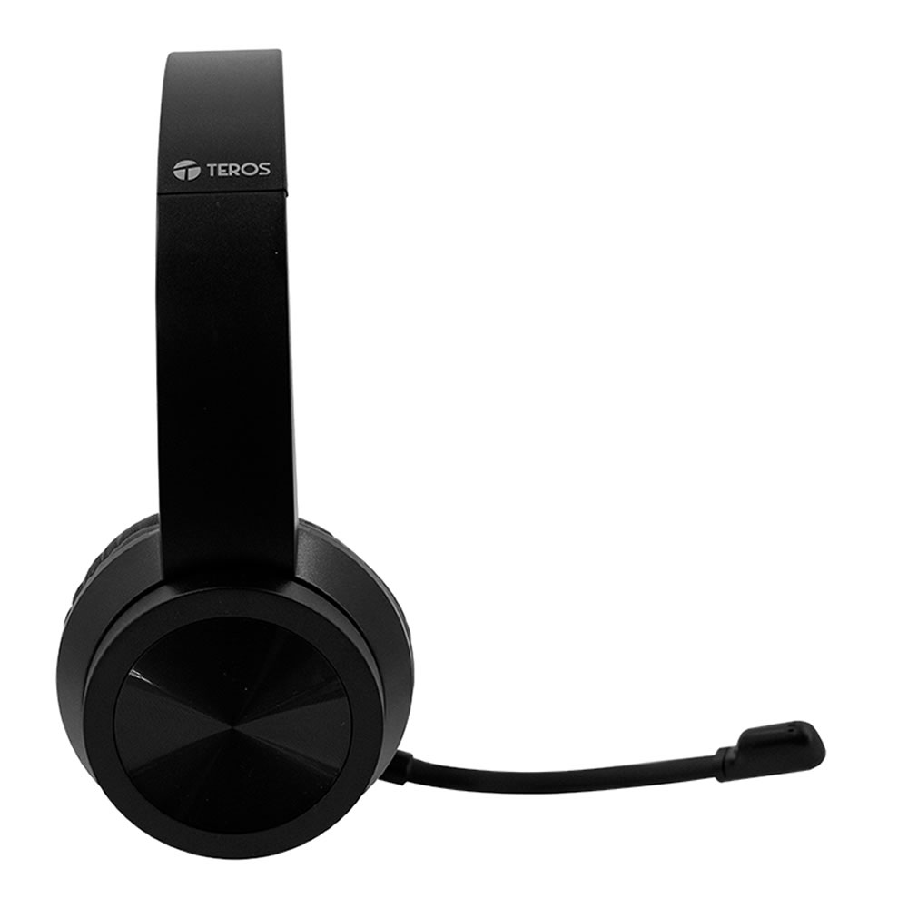 AUDÍFONO TEROS TE-8037N (HEADSET), COLOR NEGRO - 4