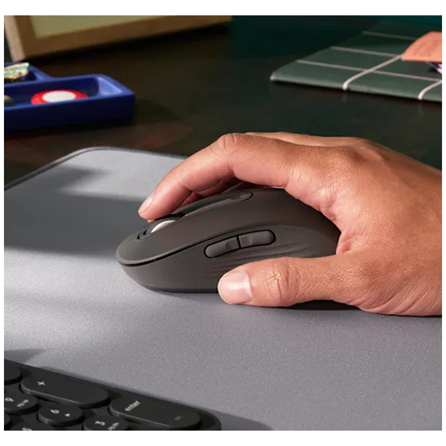 MOUSE INALÁMBRICO LOGITECH SIGNATURE M650 SILENT BLUETOOTH BLACK - 7