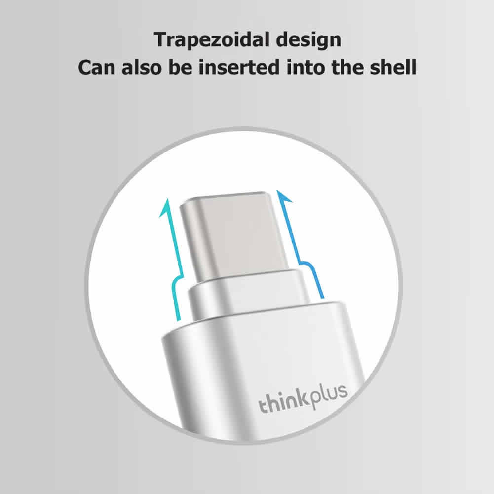 LECTOR DE TARJETAS MICRO SD USB C TIPO C LENOVO THINKPLUS - 5