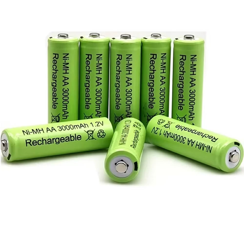 PILAS RECARGABLES VERDE JARDÍN 1,2 V BLISTER DE 04 AA 3000MAH - 1