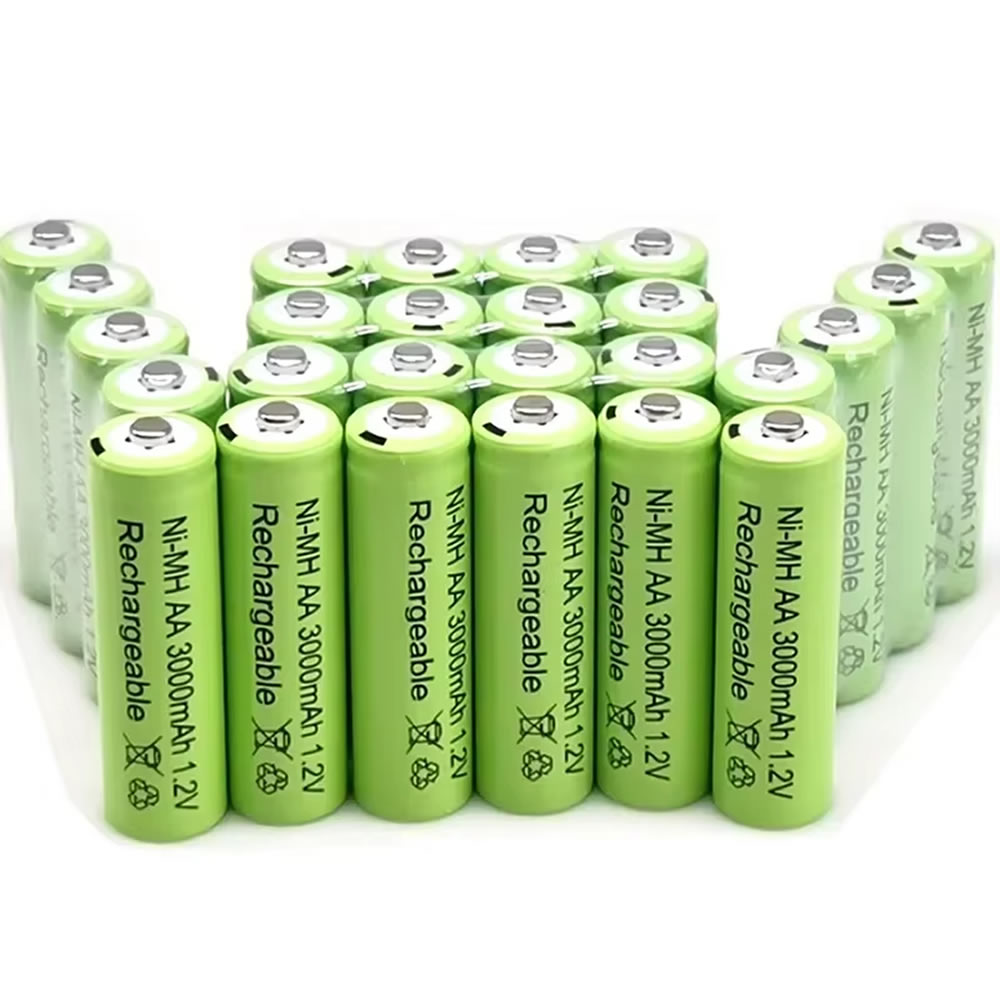 PILAS RECARGABLES VERDE JARDÍN 1,2 V BLISTER DE 04 AA 3000MAH - 3