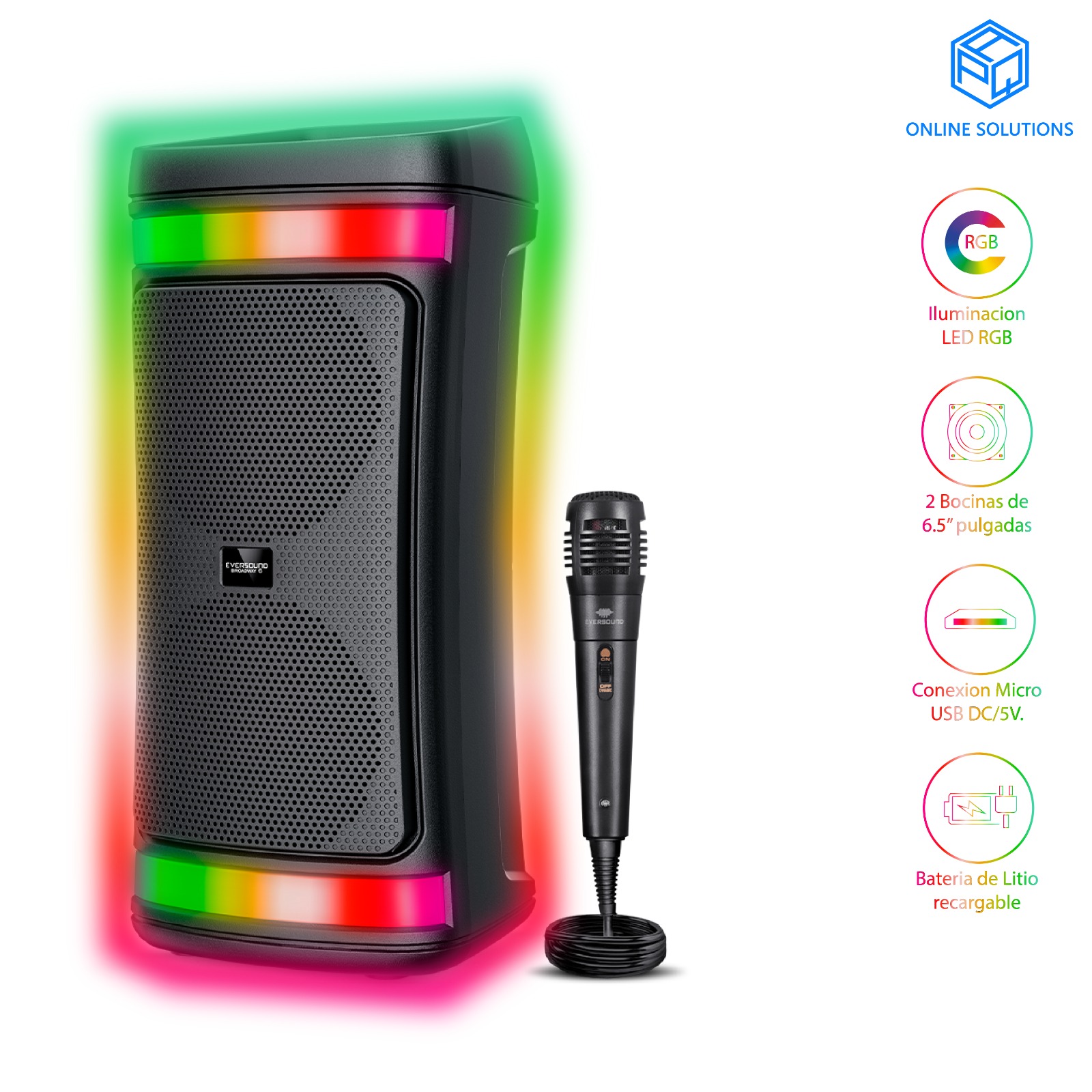PARLANTE EVERSOUND BROADWAY 6 - 5