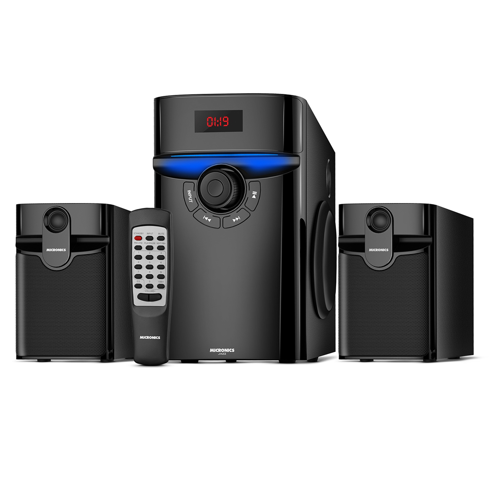 PARLANTE MICRONICS MIC S7001BT 2.1 JAZZ NEGRO - 1